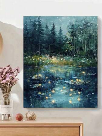 1 Set Personalized DIY Acrylic Painting Kit, Carefully Designed Oil Painting, Use Colors To Express Your Personalized, Choose A Painting To Decorate Your Space, Pick. Decorate Life With Colors, Showcase Your Personalized. Come And Start Your Art Journey. 40*50CM