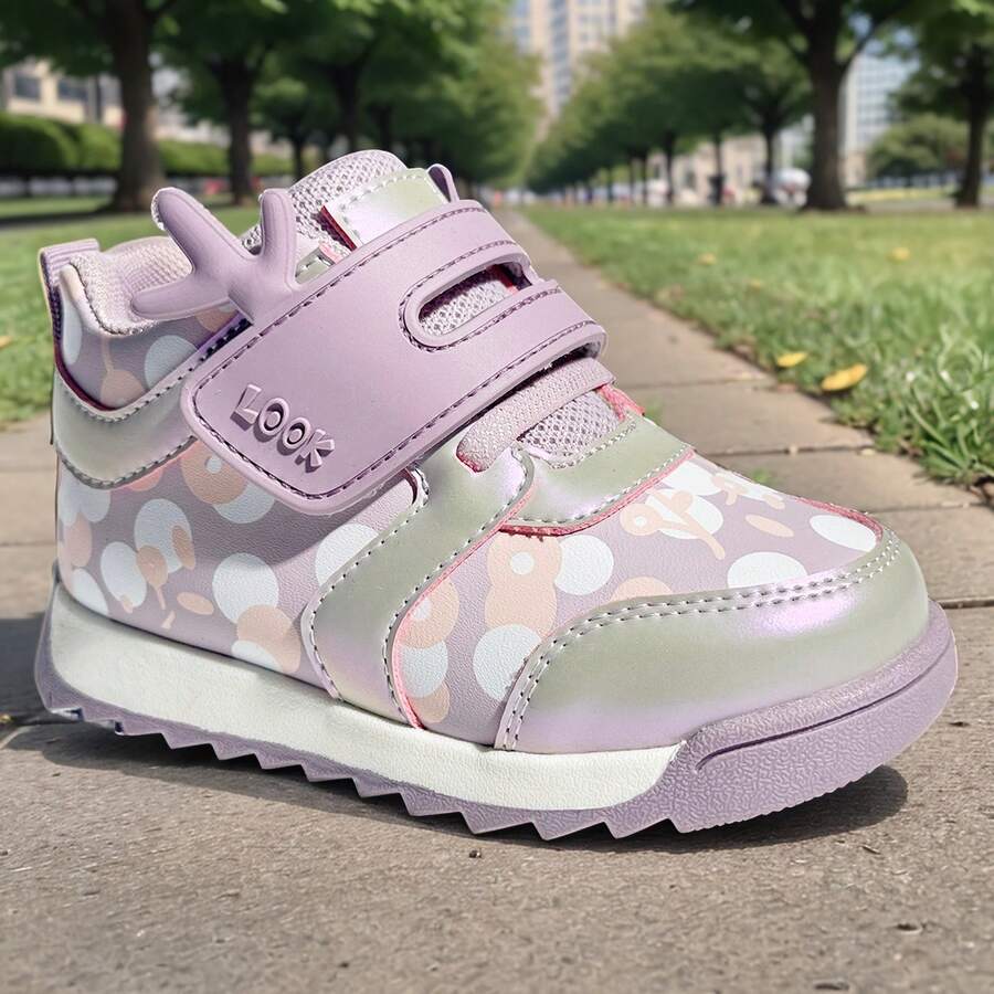 Tom.M 可爱圆点保暖内衬儿童运动鞋