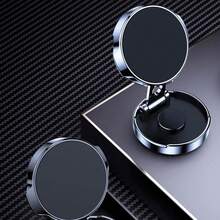 Car Mobile Phone Stand Strong Magnetic Car Holder 720° Foldable Round Bracket Support For Universal Phones Mount Holders In Car - Multicolor - View 6