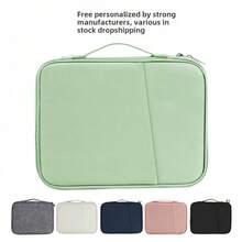 Tablet Sleeve Case Bag For 9.7-12.9 Inch Tablets - Black and White - View 7