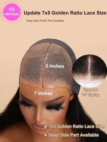 UNice 7x5 Bye-Bye Knots™ Wig Quick Glueless Water Wave Invisible Knots With Baby Hair Pre Cut Human Hair Wet And Wavy Put On And Go Human Hair Wig Pre Plucked 180% Density Pre Plucked Pre Cut Wear And Go Glueless Water Wave Drawstring Wig With Baby Hair - SNatural - Xem 9