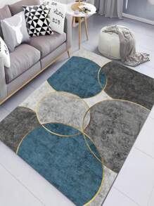 سجادة داخلية ديكورية ذات طراز أنيق وفاخر، من مواد القطيفة المخملية المرصعة بالخرز القصيرة. تناسب غرفة المعيشة والصالون والنوم والمطبخ والمكتب والمدخل والاستخدام الخارجي، كسجادة مانعة للانزلاق ومفرشة للنزهات والتخييم الخارجي