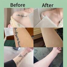 5pcs Waterproof Tattoo Cover Up Stickers, Ultra-Thin Design, Suitable For Light, Dark And Other Skin Tones - Camel - View 6