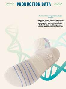 3 Pairs Basketball Socks, Crew Sock, TowelBottom Socks, Anti-Slip, Suitable For Basketball, Cycling, Durable, Black, For Gym - Multicolor - View 8