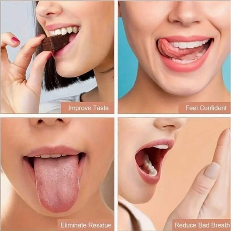 1pc Stainless Steel Tongue Scraper, Oral Hygiene Tool With Ergonomic U-Shaped Handle, Multiple Colors Available, Effective For Oral Care And Fresh Breath, Personal Care & Cleaning Tool, Durable Metal Cleaner, Bathroom Home Decor, Living Room, Bedroom, Gift For Men, Women, Parents, Friends, Wedding, Party, Birthday, New Year, Accessory, Novelty - Color & Style Random - Multicolor - View 4