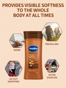 Vaseline Loción corporal Vaseline de 200ml, aroma a cacao, apta para uso diario