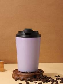 1pc Customized Design & Text Stainless Steel American Style Coffee Mug, Multi-Functional, Easy To Clean, Reusable, Stainless Steel Exquisite, Fashionable, High-Quality, Minimalist, Colorful, Customized Modern, Leak-Proof, Suitable For All Seasons, Camping, Travel, Ideal Choice As Gift For Girlfriend, Mom, Dad, Family, Friends, Anniversary, Valentine's Day, Mother's Day, Birthday, Father's Day, Graduation, Wedding, Decor For Living Room, Bedroom, Tea Room, Home, Dining Room, Office, School,Multi-Functional, Ornamental,Reusable,Exquisite,Stylish,High-Quality,Colorful,Modern,Custom,Personalized,Unique,Ideal Gifts For Him,Ideal Gifts For Her,Boyfriend,Dad,Girlfriend,Mom,Family,Friends,Tea Room,Home,Garden,Office,For Anniversaries,For Valentine's Day,For Mother's Day,For Birthdays,For Father's Day,For Graduation,For Weddings,For Housewarming,Delicate Romance - Multicolor - View 13