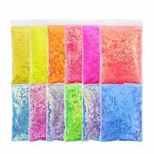 50g Iridescent Hexagon Glitter Flakes For Resin Crafts, Aurora Sequins Epoxy Resin Fillers For DIY Nail Art, Jewelry Casting Supplies - Multicolor - View 6
