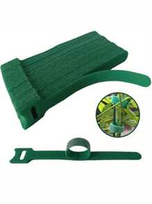 100 pezzi di fascette per piante regolabili antiscivolo, fascette per cavi, chiusure a strappo, legacci per corone natalizie, cinture a chiusura a strappo, adatte per piante rampicanti, supporto e applicazioni di giardinaggio, strumenti per la manutenzione del giardino