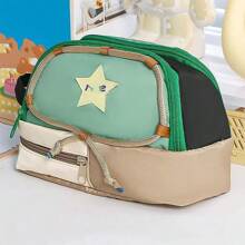 1pc Extra Large Capacity Storage Bag, Tent Shaped Multi-Functional Collapsible Tote Bag With Handles, Convenient To Carry, 3-Layer Storage For Cosmetics, Sundries, Keys & Coins, Suitable For Travel, Office, School, Unisex, Great Gift For Family And Friends, Mothers Day