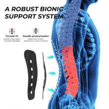Lumbar Support, Lumbar Support, Ergonomic Back Support Straps For Posture Correction And Back Stress Relief, Unisex And Designed To Provide Strong Support And Reduce Pressure On The Back. Perfect For Sports, Work And Nursing.