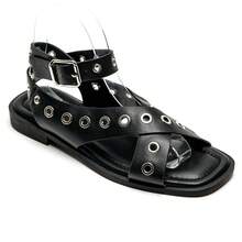 Sandals Plates And Brides Croissants And Decorations – Style Urban Chic - Black - View 4