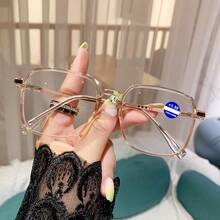 Fashionable And New Large Frame Metal Reading Glasses +1.0 To+4.0