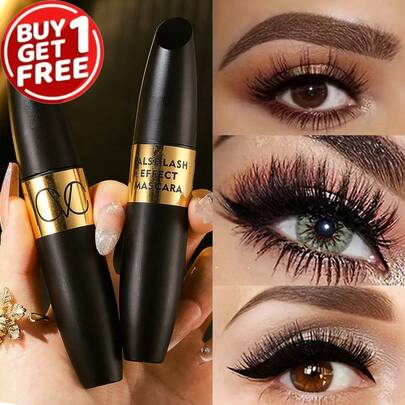 买一送一 - 纤长、卷翘、丰盈、防水、防晕染、持久睫毛膏