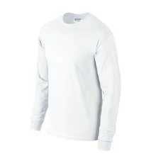Unisex Adult Ultra Cotton Heavyweight LongSleeved TShirt (White) - White - View 3