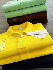 Kit 3 Polo Shirt TH Slim Fit Classic And Stylish Polo Collar - 套件 3 - 查看 1