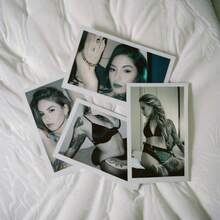 1张/5张/10张定制照相亭打印照片、迷你照片打印、纪念礼品、照片打印、宿舍装饰、图片打印、个性化情侣照片装饰、DIY定制生日和圣诞礼物