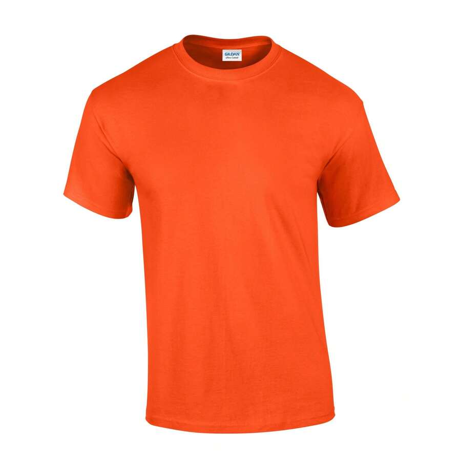 Gildan Unisex Adult Ultra Cotton TShirt (Orange) - Orange - View 1