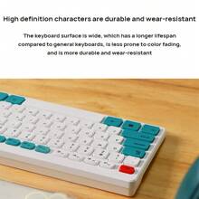 Acer Teclado con cable OAK920 Teclas suaves Sensación cómoda Fuerte rebote Entrada suave Respuesta sensible Los caracteres no se desgastan fácilmente Teclas multimedia enriquecidas Azul marino profundo