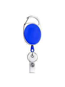 1PC/7pcs Multicolor Oval Multifunctional Retractable Key Chain Badge Card Holders Keychain Accessories, Retractile Key Badge Reel Cord Clip With Belt Clip And Key Ring Bag Pendant Car Keychain Bag Lanyards With Id Holder Car Accessories Bag Charms - Multicolor - View 15