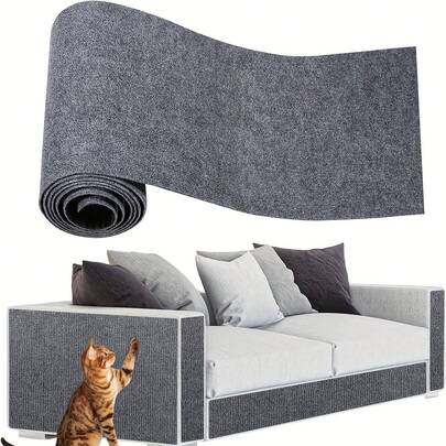 One Piece Of Cut Custom Self-Adhesive Multi-Color Cat Scratching Pad For Cat Climbing Frame Stand, Cat Furniture Protector, Sofa, Steps, Floor, Wall, Ground Protection, Durable Cat Scratching Pad, Ideal Cat Furniture Protection, Multi-Color, Dark Gray, Light Gray, Beige, Coffee; Cat Tree Cat Bed Carpet Chat Cat Toys