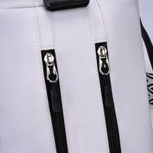 [2025 Nowy styl] Torba na ramię do przechowywania rakiety do badmintona Duża pojemność Wielokieszeniowa torba sportowa do fitnessu Niezależna przegroda na buty + konstrukcja oddzielająca rzeczy suche i mokre Może pomieścić 2 rakiety Unisex Modna torba na sprzęt tenisowy do badmintona, prezenty na Dzień Matki