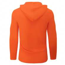 LEEHANTON 3pcs Men's Long Sleeve Hooded T-Shirts With Hood - 白色+橙色+黃色 - 查看 3