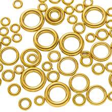 20pcs Stainless Steel Soldered Closed Jump Ring O Split Connector For DIY Bracelet Necklace Jewelry Making Supplies Accessories - Closed Ring - View 4