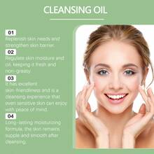 24ml Portable Cleansing Oil, Deep Pore Cleansing, Leaves No Residue, Travel Size, Suitable For Daily Personal Care - Green - View 6