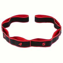 Yoga Elastic Resistance Band With 8 Segmented Stretching Rope, Home Fitness, Pilates Training