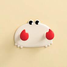 Crab Shape Wall Hooks - No Drilling Required, Strong Load Bearing, Damage-Free Hanging For Clothes, Applicable To Sticky Doors, Multipurpose Towel And Key Racks