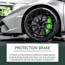 Homonth Car Brake Caliper Grease Silicone-Based Lubricant Caliper Anti-Seize Maintenance Grease - 1 - View 3