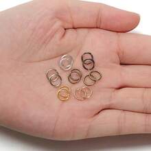 50-200pcs/Lot 3-20mm Open Jump Rings Loops Split Rings Connectors For DIY Jewelry Making Findings Diy Accessories - JUMP - View 8