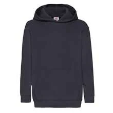 Fruit of the Loom Childrens/Kids Classic Hoodie (Deep Navy) - 藍色 - 查看 1