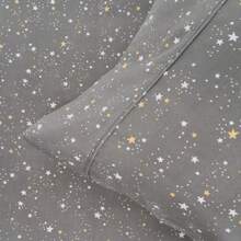 Home Reflections Double Brushed Sheet Set W/ Extra Cases - Star - View 1