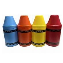 3Dulcero Mini Forma De Lapizcrayola, Dulcero, Crayonchelita 3pzs - Multicolor - Ver 3