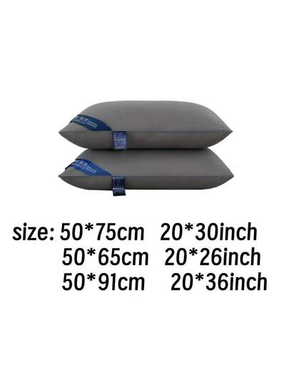 Effen Pillows Filling, Skin Friendly Soft, Bedroom Home view 3