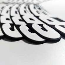 8pcs Set Letter Tire Decals, PVC Soft Rubber Tire Stickers, Personalized 3D Tire Decals, Fit For All Vehicles, Sports Car Decoration