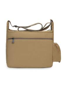 Bolso de hombro de gran capacidad y multicapa para hombre, nuevo bolso casual de viaje multicapa para negocios de hombre