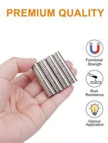 قطعة واحدة من مغناطيس قوي 10*2 ملم ، ماص حديد فائق القوة ، مغناطيس دائري صغير ، مغناطيس نيوديميوم - حديد - بورون دائم عالي القوة ، مثبت ملصق للثلاجة ، ملصق مغناطيسي ، مغناطيس صغير ، صلب مغناطيسي