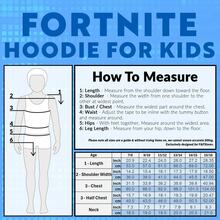 Fortnite Hoodie Zip Up Jacket Warm Hooded Pullover Cosy Zipped Long Sleeve Gaming Sweater Casual Fashion Gift - Multicolor - View 6