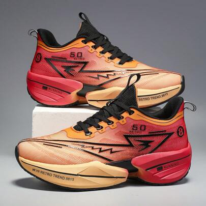 حذاء الجري الخفيف جدًا برقبة سميكة للاستخدام المهني، أحذية رياضية كاجوال للخارج عصرية