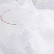 1 Stück glänzender irisierender Tüll Stoff, handgefertigtes DIY Kleidungsstück, Rock, Hochzeit Dekor Hintergrund