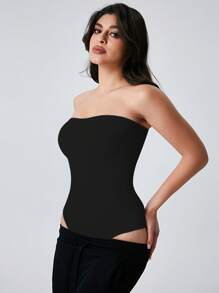 Body sin tirantes moldeador de figura para mujer con diseño de tanga - Esculpe tu figura sin esfuerzo