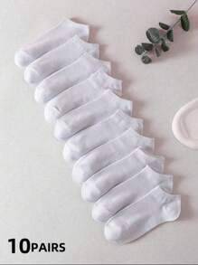 15 pares/10 pares/5 pares/3 pares/1 par de calcetines bajos para hombre de unicolor simple, que absorben la humedad y son invisibles, adecuados para todas las estaciones