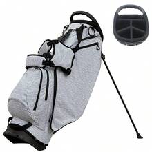 1piece Golf Bag Lightweight Golf Stand Bag 5 Way Dividers, 5 Zippered Pockets, Adjustable Dual Straps For Man/Woman - Multicolor - View 10
