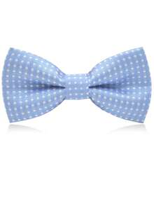 Adjustable Polka Dot Children Bow Tie, Boys Girls Flower Girl/Boy Wedding Party Accessories, British Style Infant Bowtie For 3-16 Years Old Kid Costume, Birthday Formal Wear