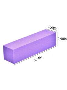 2/10Pcs Professional Nail Files Buffers Set Sponge Sanding Block Grinding Polishing Manicuring Pedicure Nail Art Unisex Tools