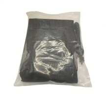 Capac de gard pentru balcon cu protecție UV neagră, cu frânghie reglabilă - țesătură pentru veranda, terasă, curte, garduri pentru exterior