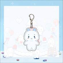 OUZEY Fog 2 KPOP PLAVE Flash MMMM Doll YEJUN NANYIJUNNOYA BAMBY Anime Acrylic Keychain